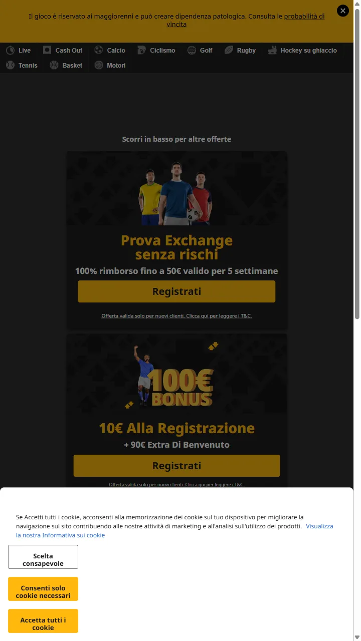 Captura 1 de Betfair