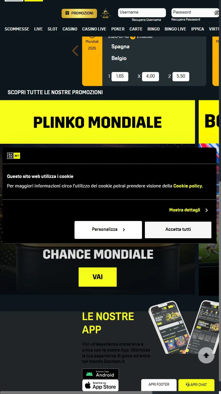 Captura 2 de DAZN Bet